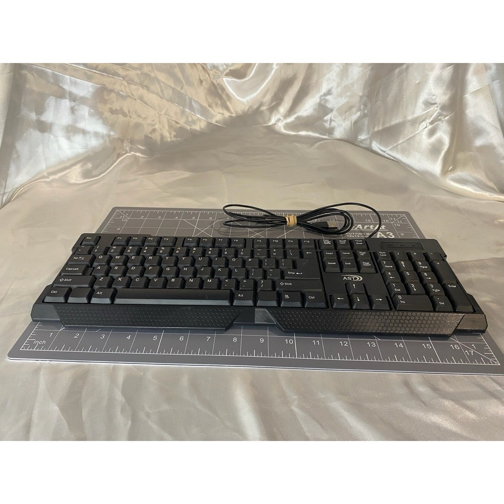 AST Wired USB Keyboard Kin-16, Tested/working - Picture 7 of 16